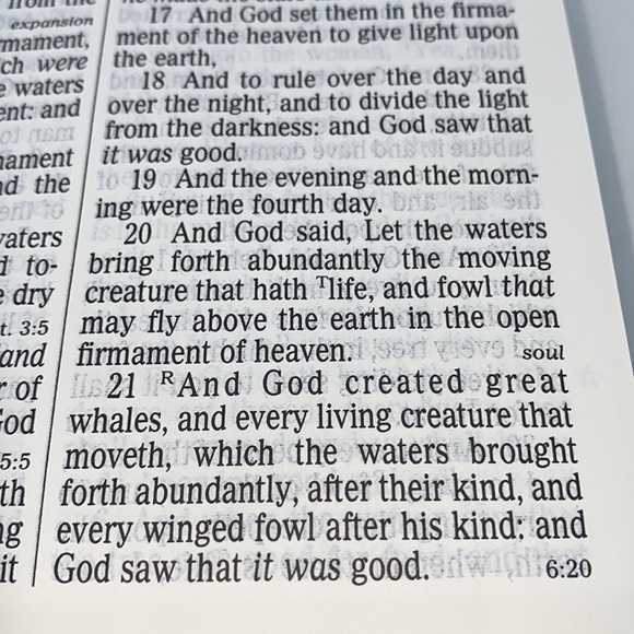 Giant Print Reference Bible with Concordance King James Version Bonded Leather - Picture 10 of 16